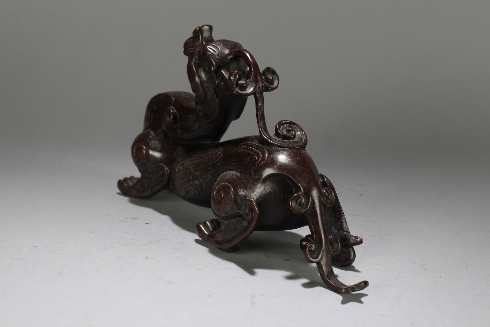 A Chinese Massive Myth-beast Fortune Statue - 3