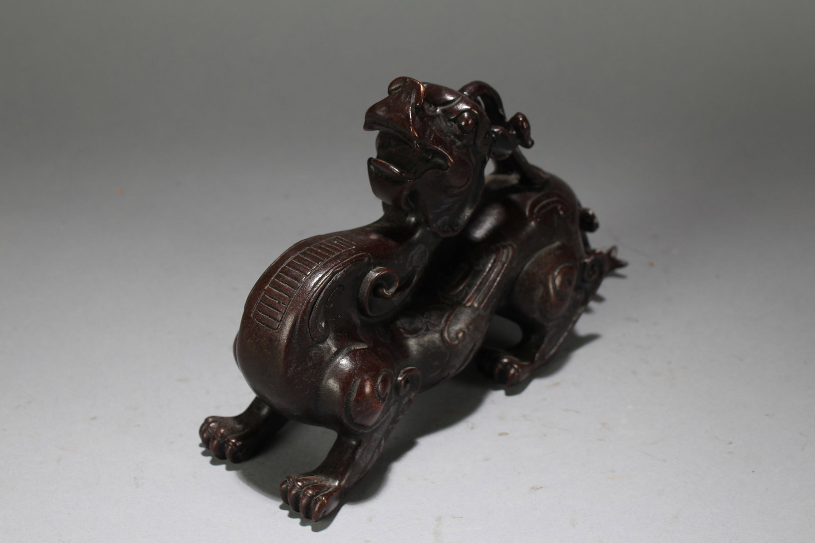 A Chinese Massive Myth-beast Fortune Statue - 4