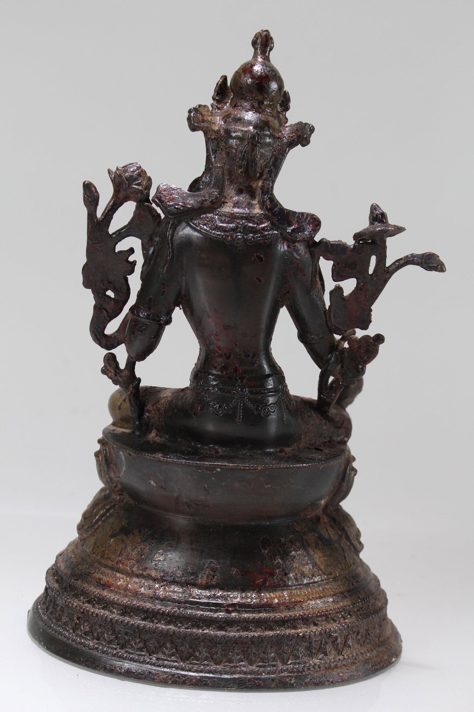 A Chinese Religious Fortune Buddha Statue - 3