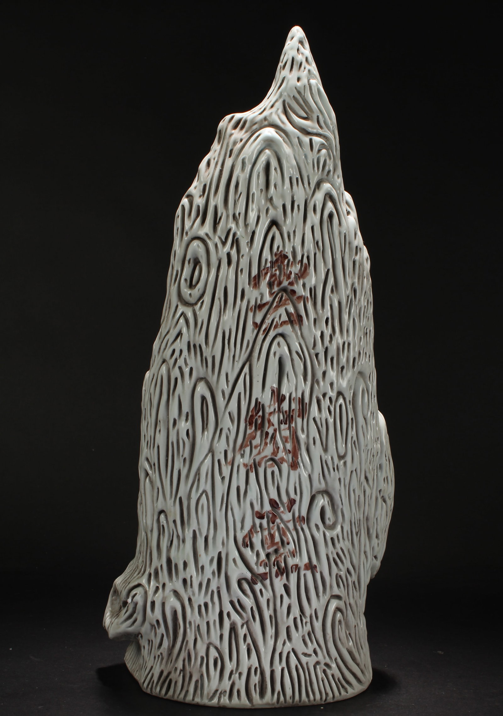 A Chinese Blanc De Guanyin Statue - 4