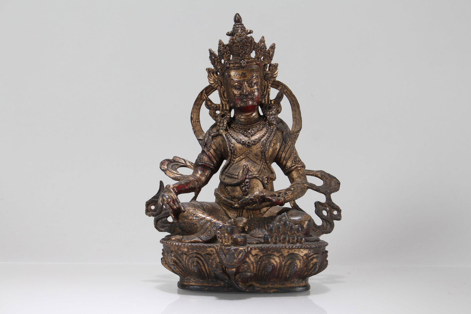 A Chinese Religious Fortune Buddha Statue (1 of 5)