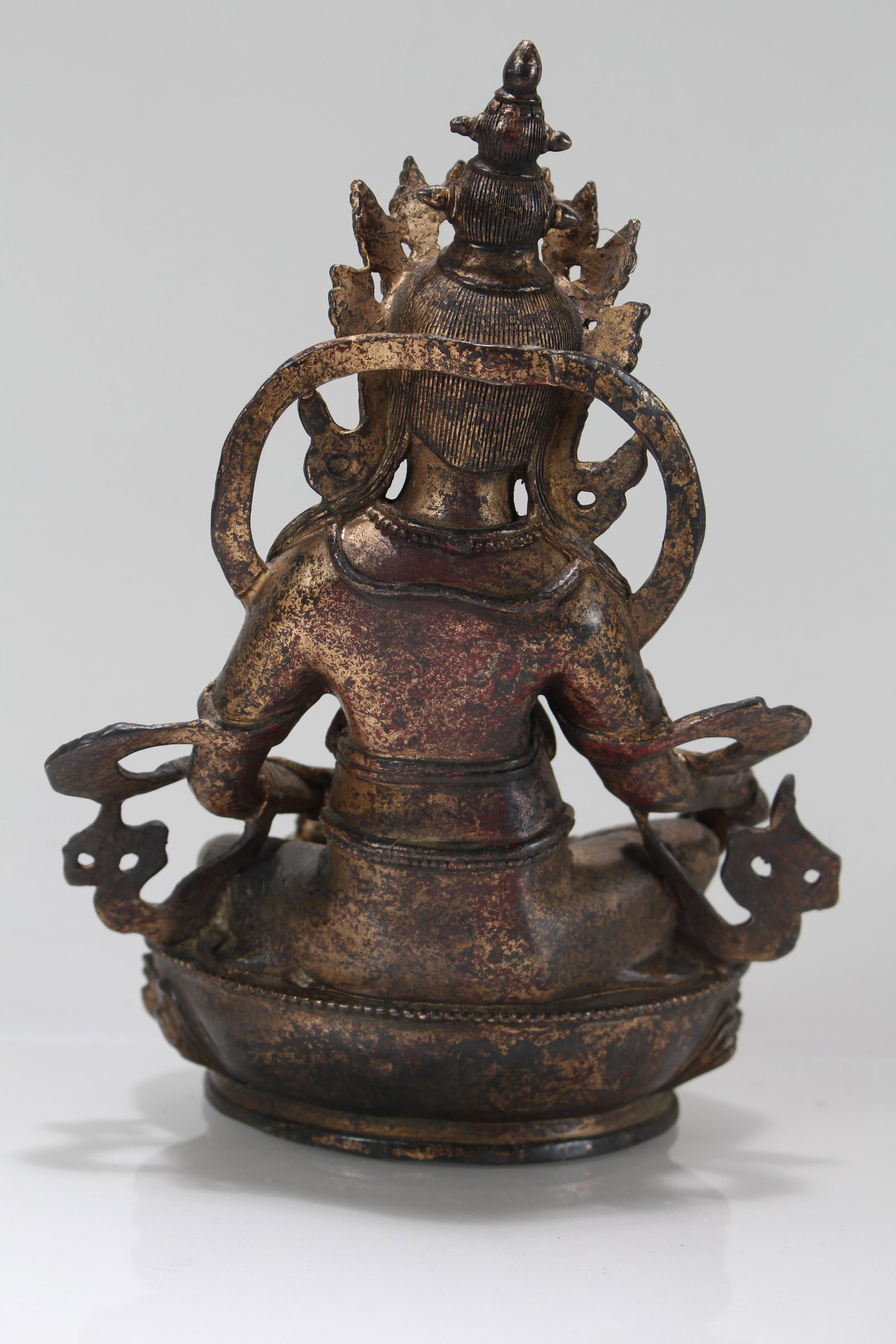 A Chinese Religious Fortune Buddha Statue - 3
