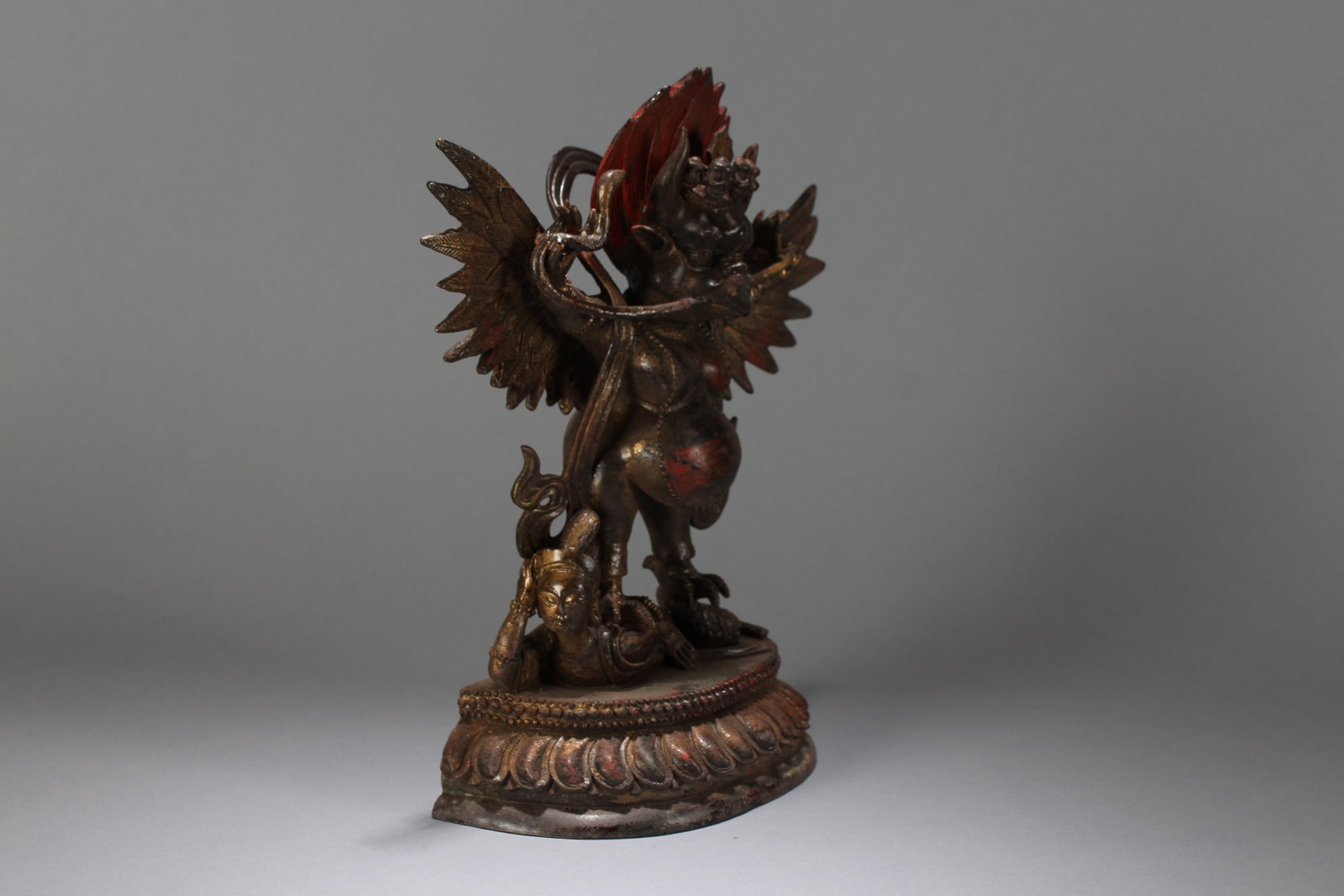 A Chinese Religious Fortune Buddha Statue - 2