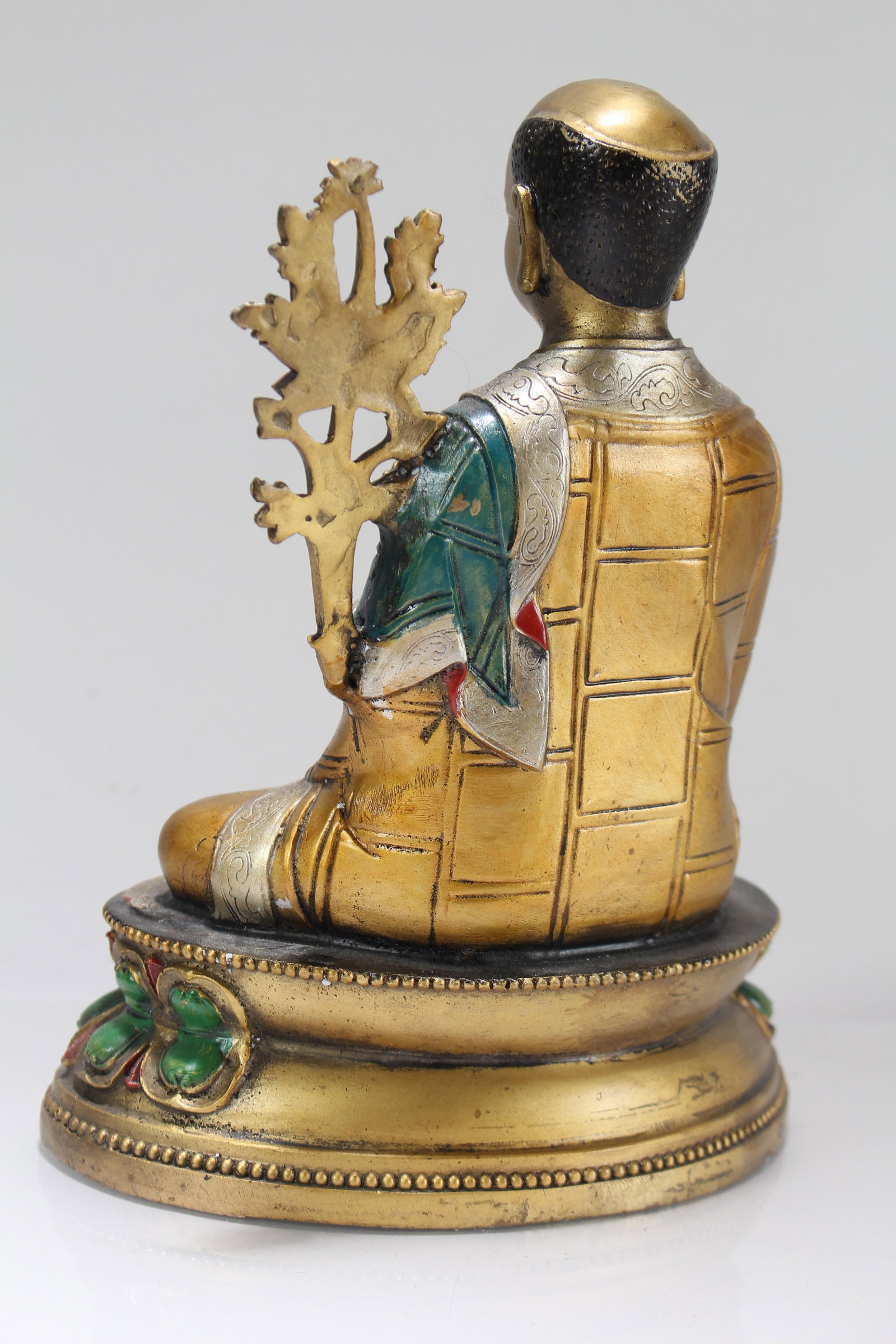 A Chinese Religious Fortune Buddha Statue - 3