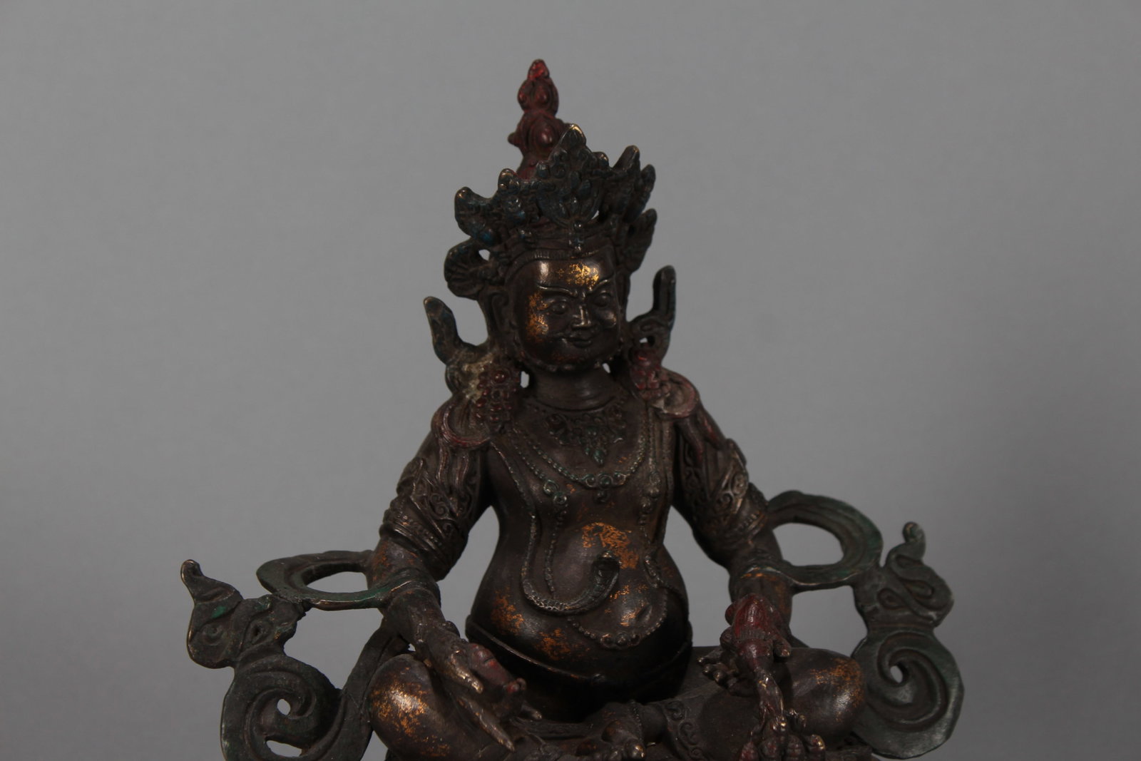 A Chinese Religious Fortune Buddha Statue - 5