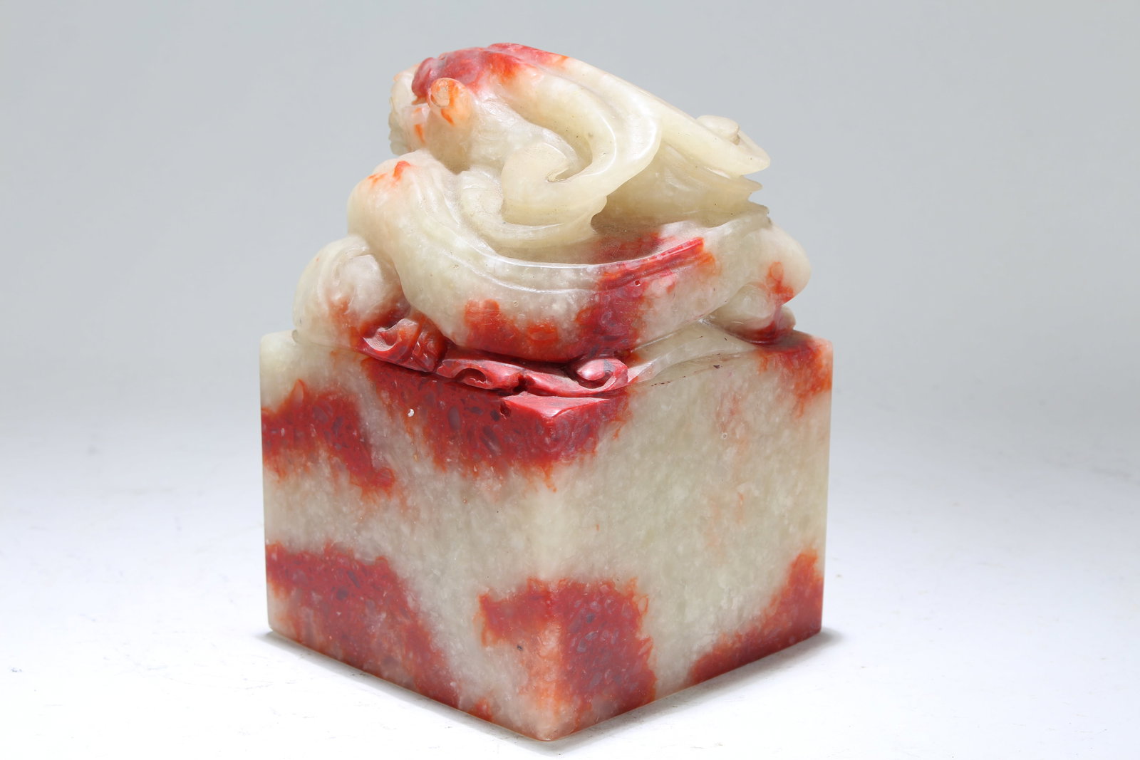 Chinese Myth-beast Square-based Fortune Seal - 4
