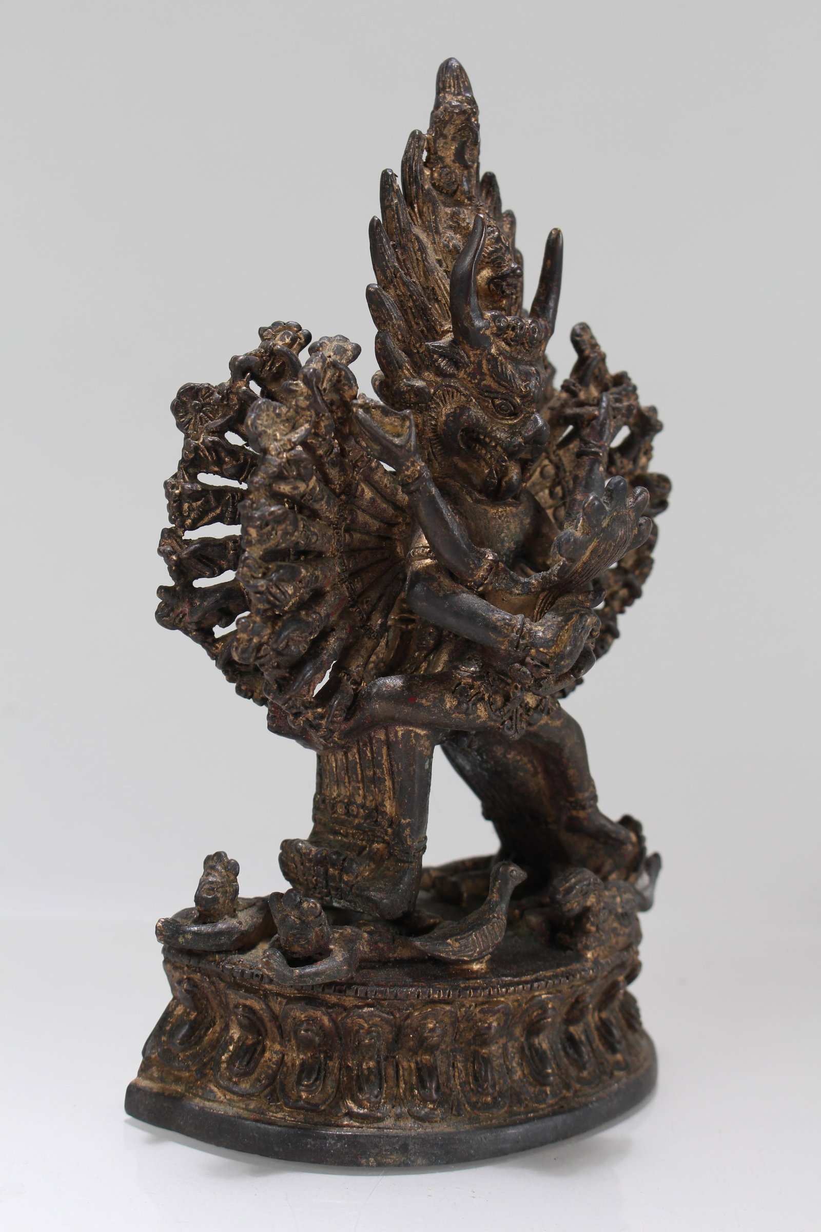 A Chinese Religious Fortune Buddha Statue - 2