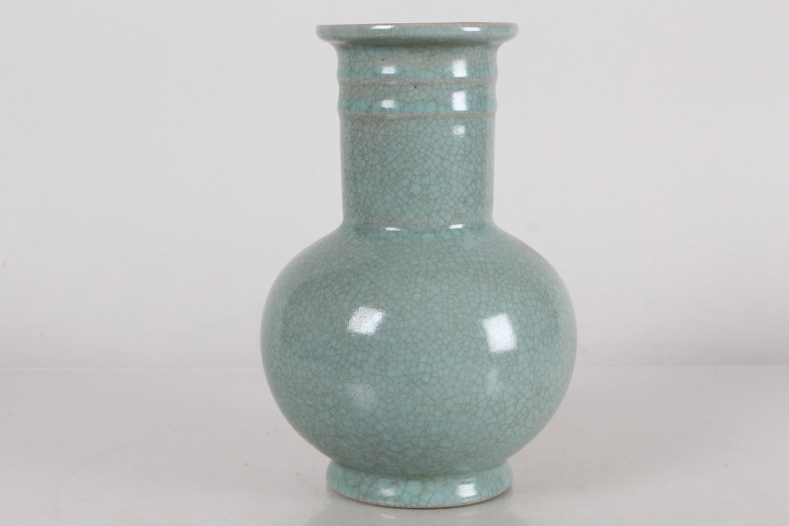 A Chinese Porcelain Fortune Vase: A Chinese Porcelain Fortune Vase . Height: 7.75 (inch).