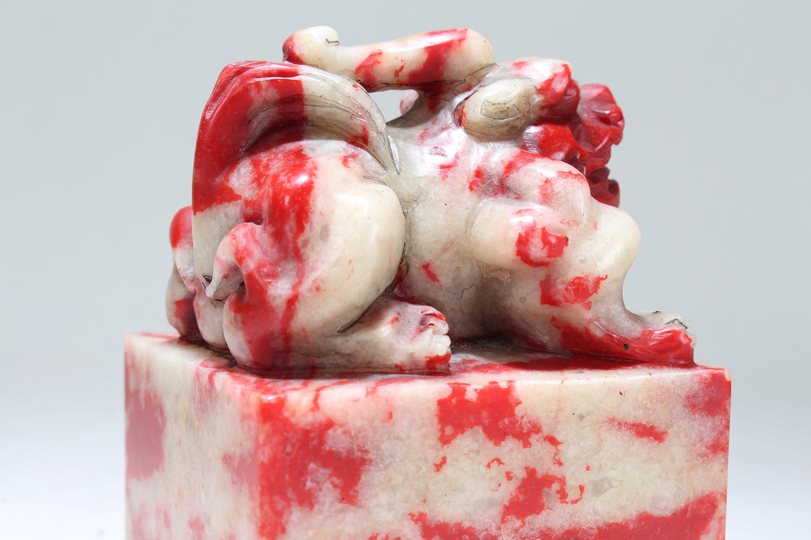 Chinese Myth-beast Square-based Fortune Seal - 5