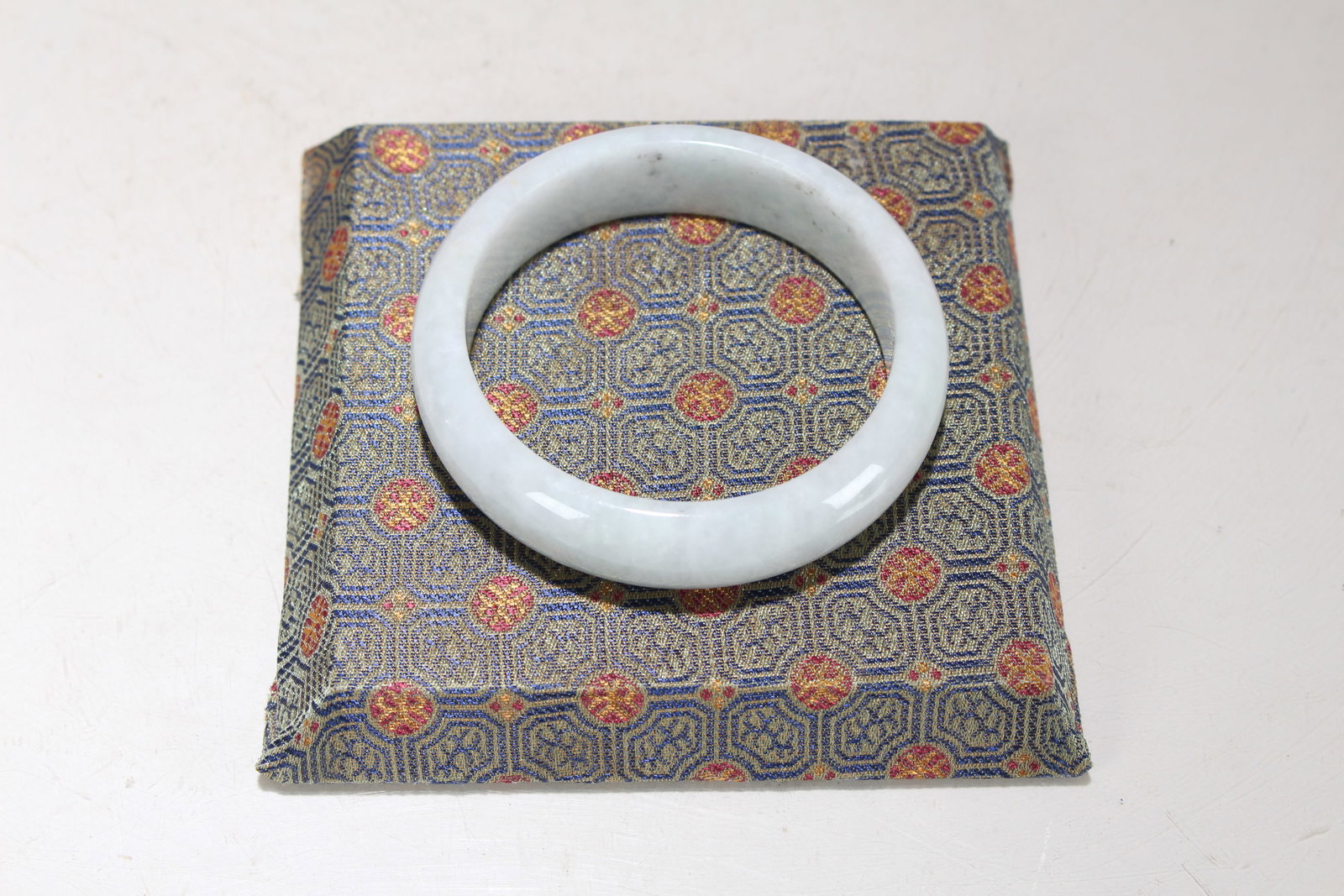 A Chinese Fortune Bangle: A Chinese Fortune Bangle. Width: 2.75 (inch).