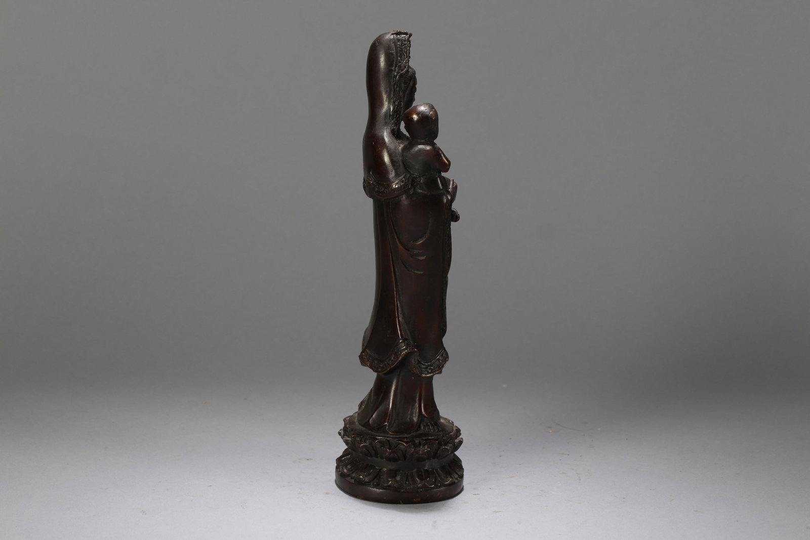 A Chinese Religious Fortune Buddha Statue - 2