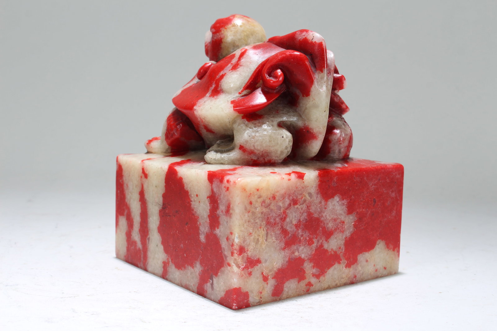 Chinese Myth-beast Square-based Fortune Seal - 4