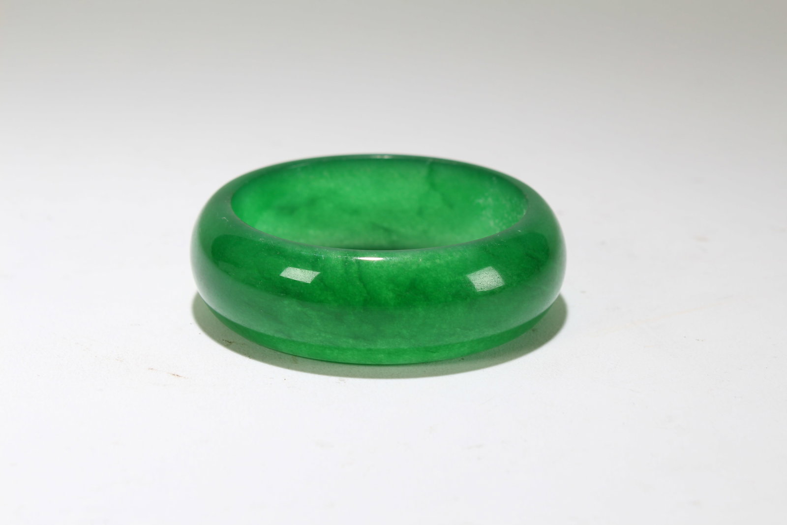 A Chinese Fortune Bangle: A Chinese Fortune Bangle. Opening Diameter: 3 (inch).