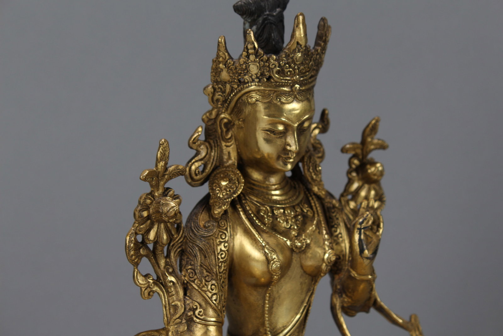 A Chinese Religious Fortune Buddha Statue - 3