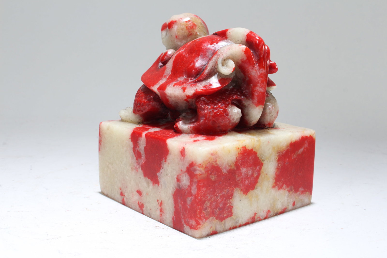 Chinese Myth-beast Square-based Fortune Seal - 4
