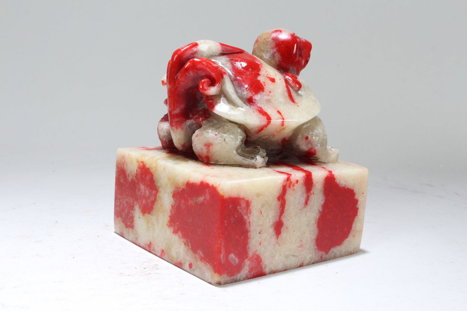 Chinese Myth-beast Square-based Fortune Seal - 5