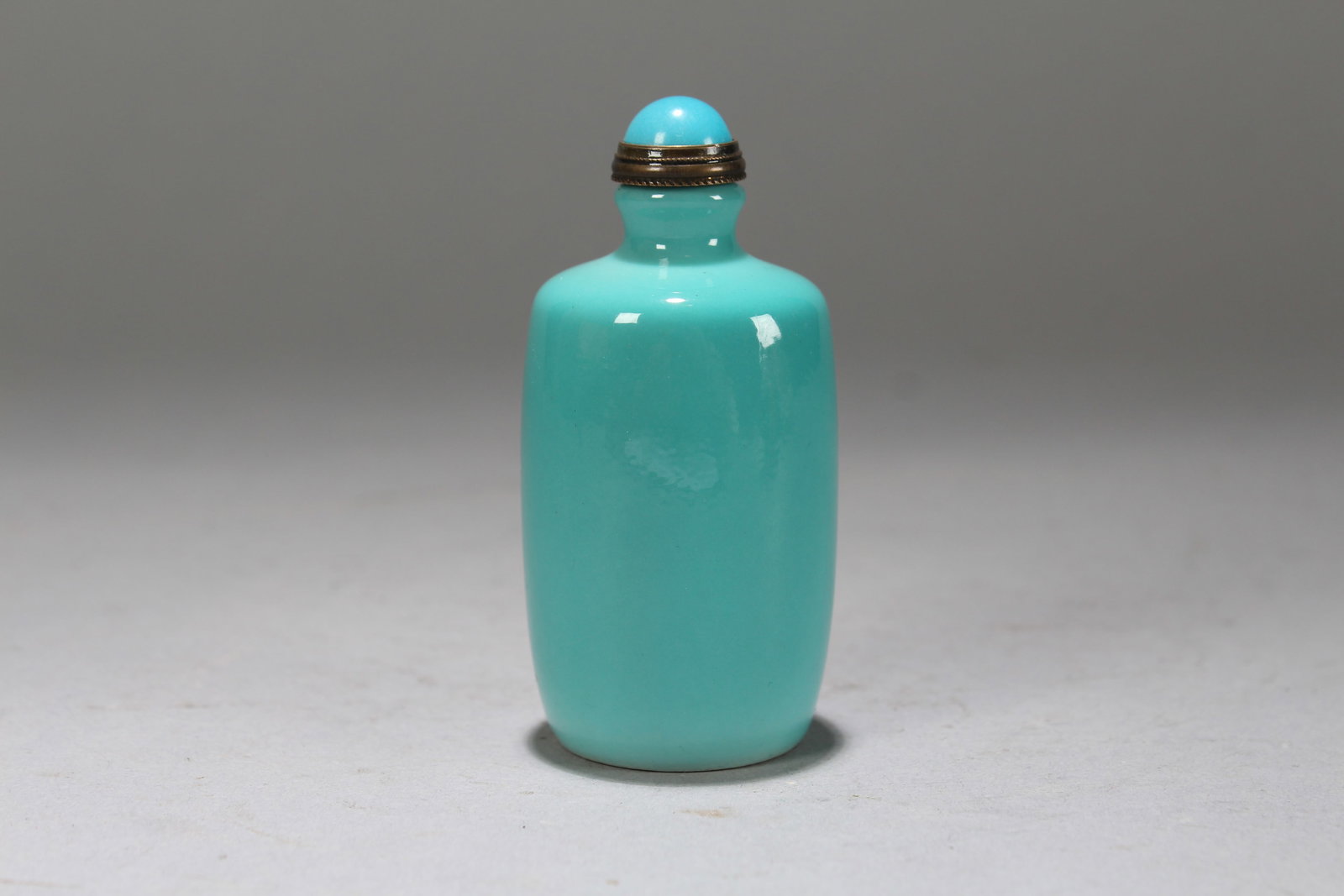 A Chinese Blue-coding Fortune Snuff Bottle: A Chinese Blue-coding Fortune Snuff Bottle. Height: 3 (inch). Width: 1.5 (inch).