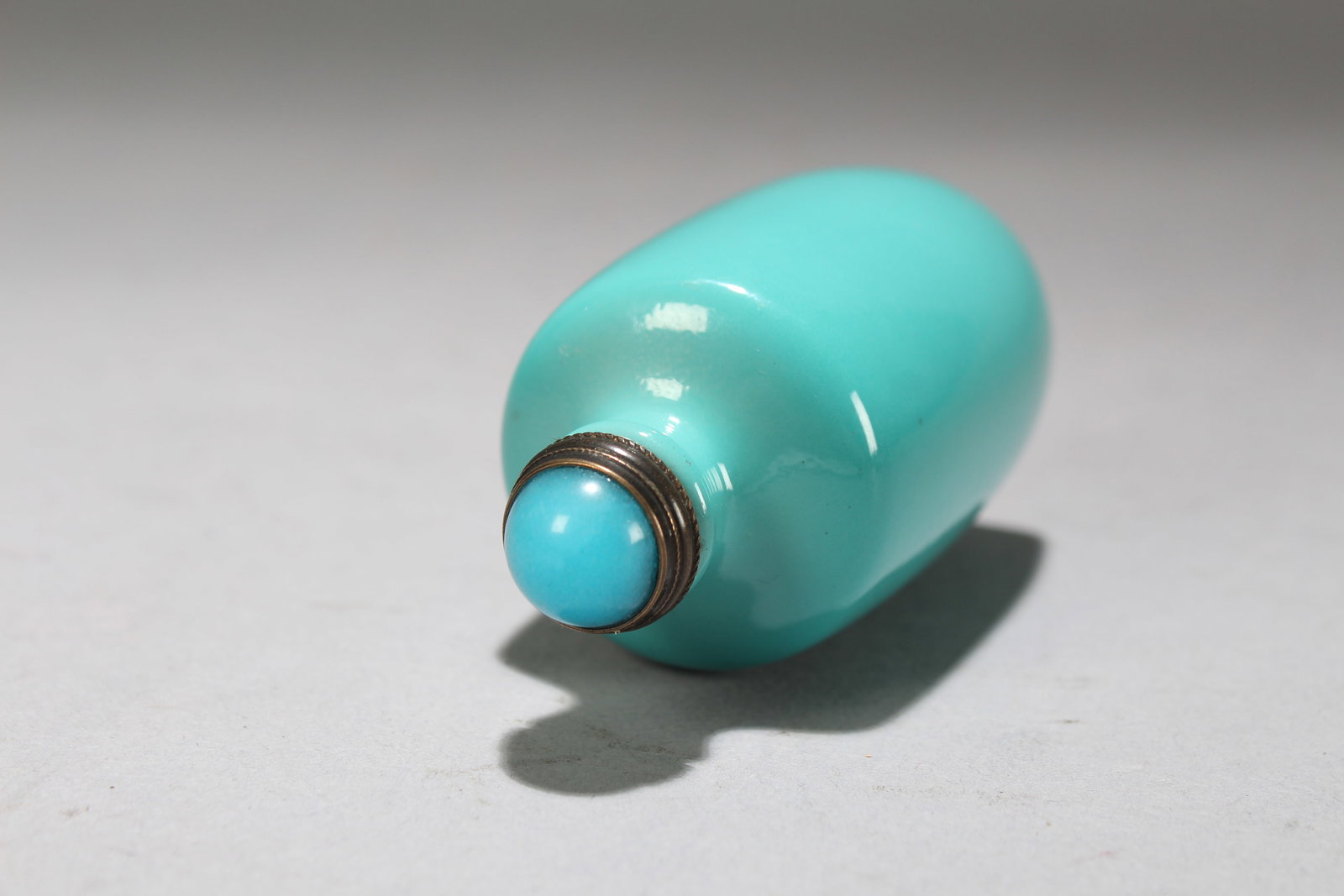 A Chinese Blue-coding Fortune Snuff Bottle - 3
