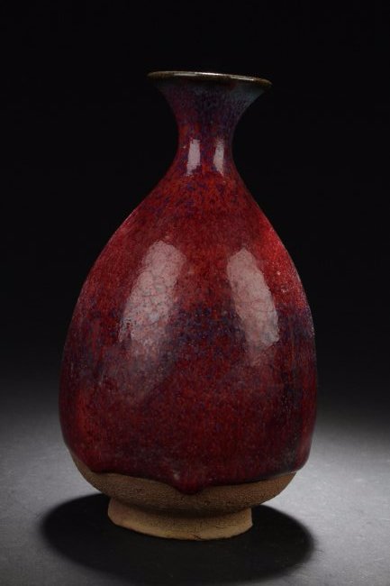A Chinese Multi-layer Red Porcelain Vase (1 of 4)