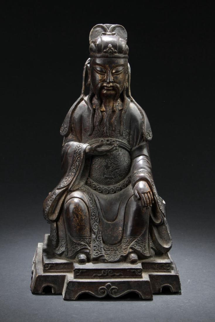 A Tibetan Copper-made Buddha Statue (1 of 6)