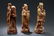 Three Estate Chinese Soapstone Curving Statues - 5