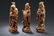 Three Estate Chinese Soapstone Curving Statues - 6