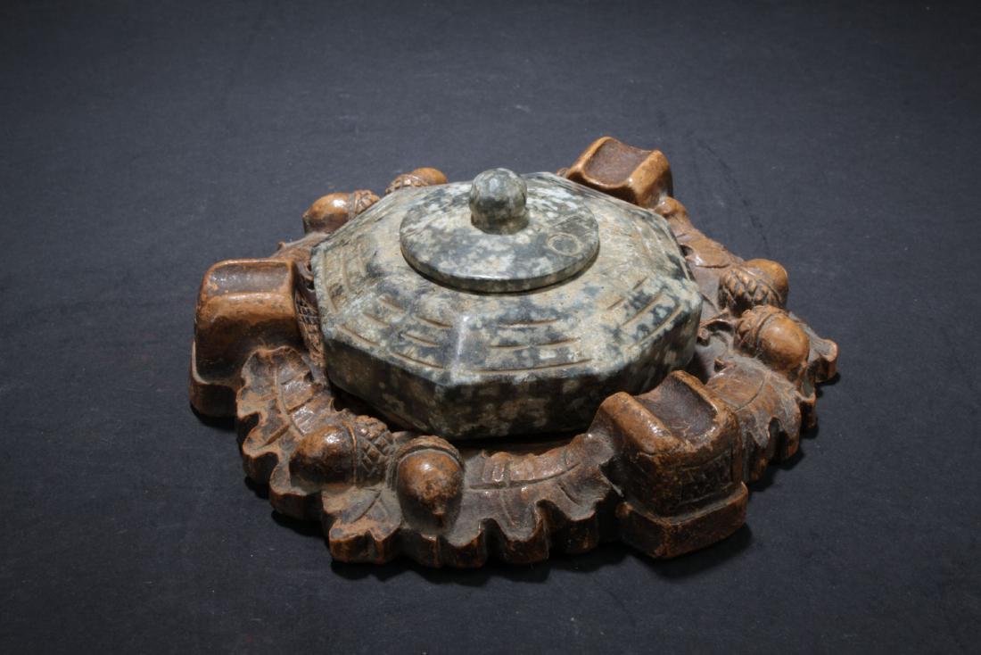 A Chinese Lidded Taichi Figure (1 of 5)