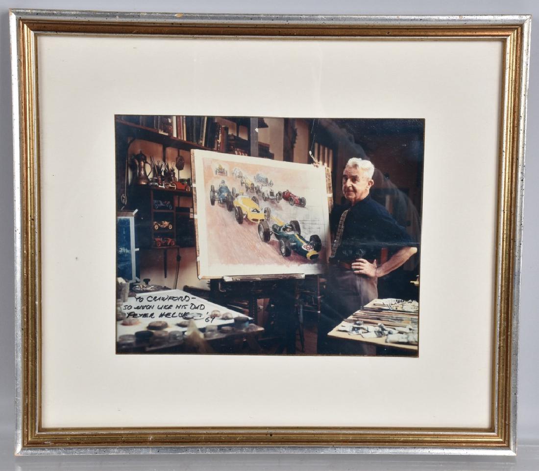 PETER HELCK AUTOGRAPHED PICTURE w/ ART (1 of 4)