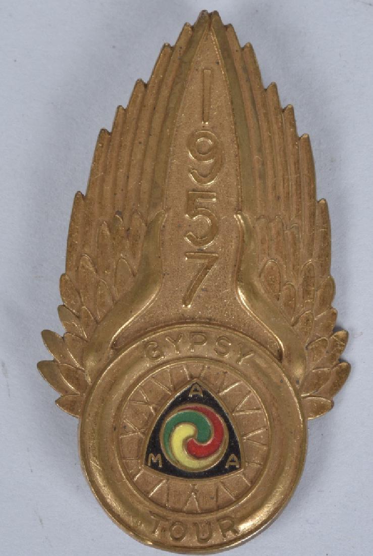 1957 AMA GYPSY TOUR LARGE PIN (1 of 2)