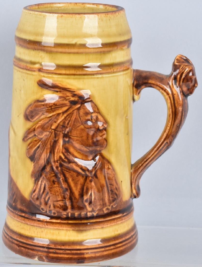 OLD SLEEPY EYE FLOUR ADVERTISING POTTERY STEIN (1 of 5)