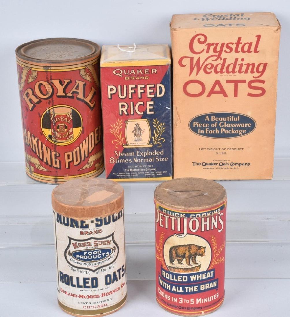 VINTAGE OAT MEAL ADVERTISING CONTAINERS & MORE (1 of 4)