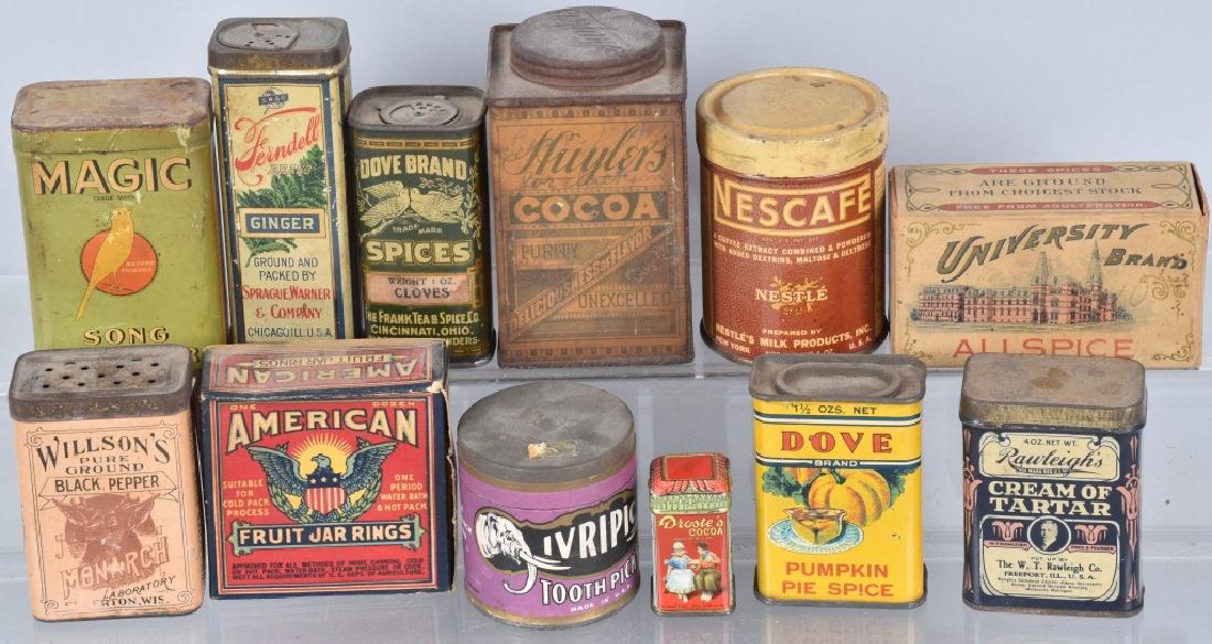 12-ADVERTISING ITEMS, TINS and MORE (1 of 7)