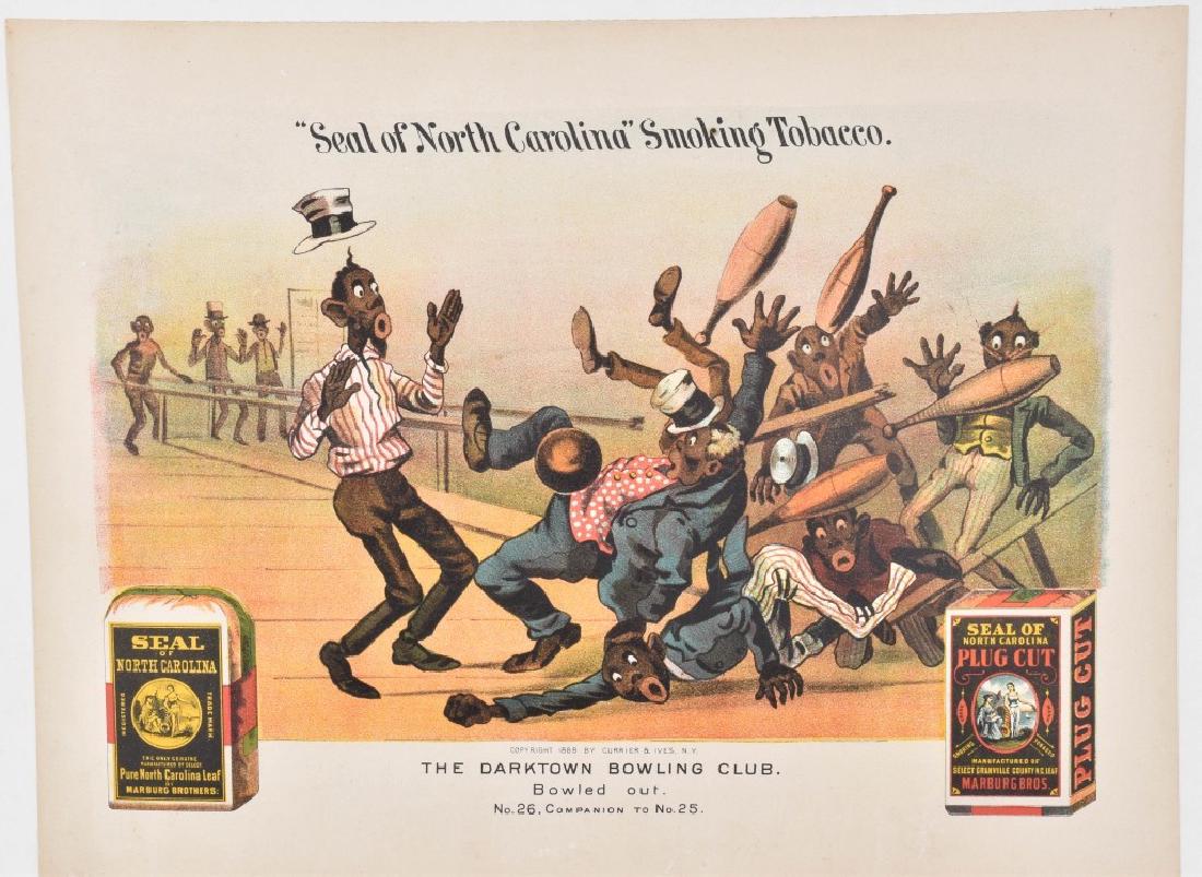 SEAL of NC, CURRIER & IVES DARKTOWN BOWLING CLUB (1 of 5)