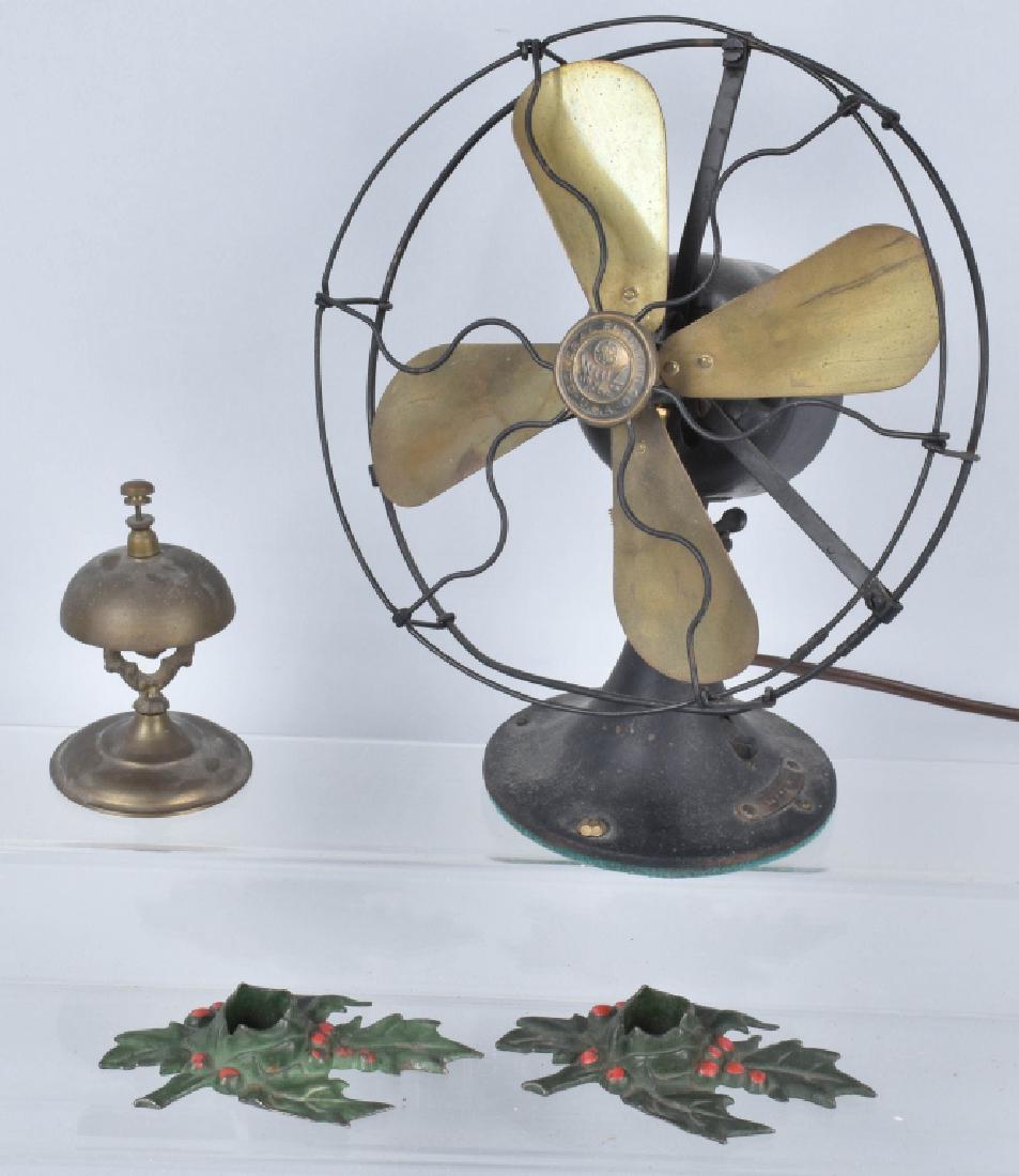 WHIZ BRASS BLADE FAN, COUNTER BELL & MORE (1 of 6)