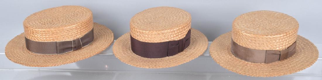 3-VINTAGE STRAW HATS (1 of 6)