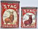 2 STAG & 2 EDGEWORTH POCKET TOBACCO TINS - 2