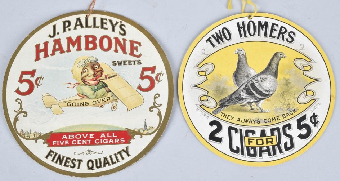 JP ALLYS HAMBONE & TWO HOMERS CIGAR FAN PULLS (1 of 5)