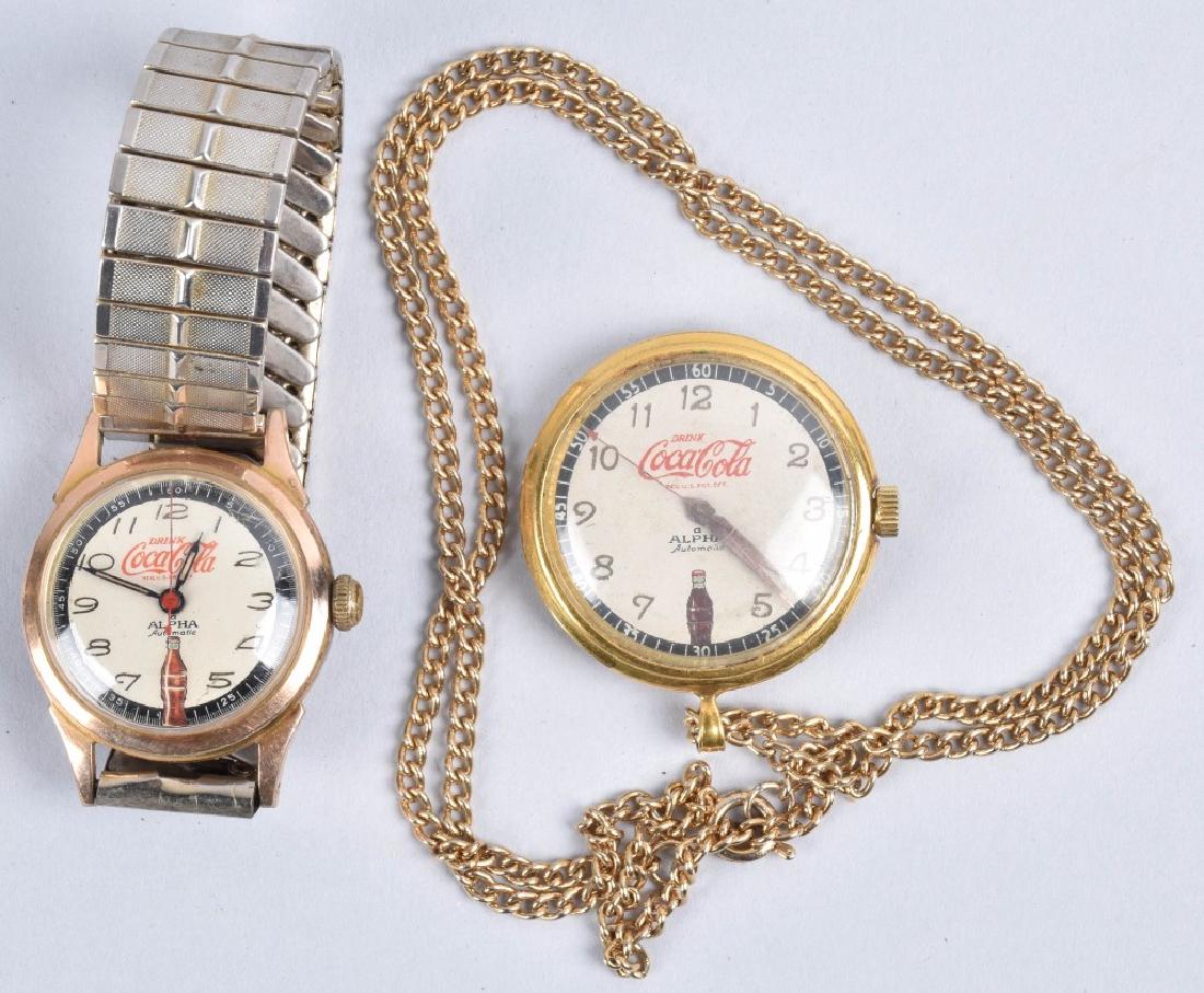 2- COCA COLA ALPHA AUTOMATIC WATCHES (1 of 4)