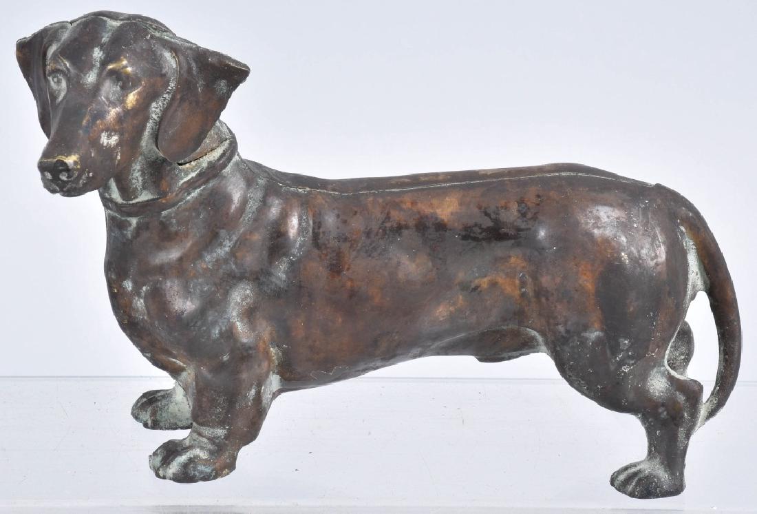 HUBLEY DACHSHUND BRASS DOORSTOP PATTERN / MOLD (1 of 5)