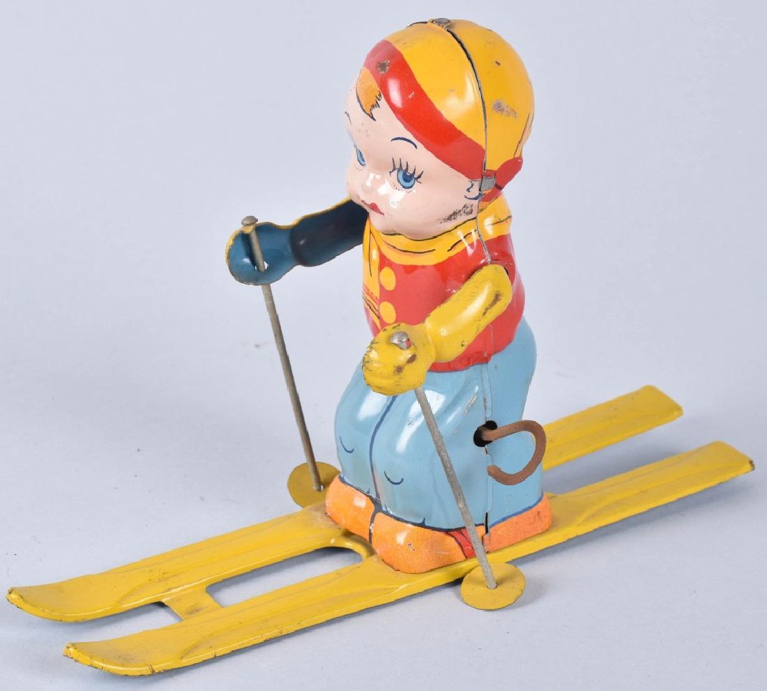 CHEIN Tin Windup SKIER (1 of 4)