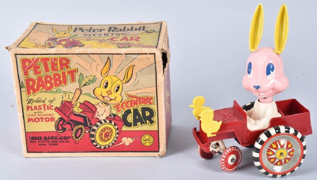MARX Windup PETER RABBIT ECCENTRIC CAR w/BOX (1 of 7)