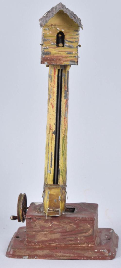 GERMAN HAND PAINTED BIRD HOUSE STEAM ACCESSORY (1 of 4)