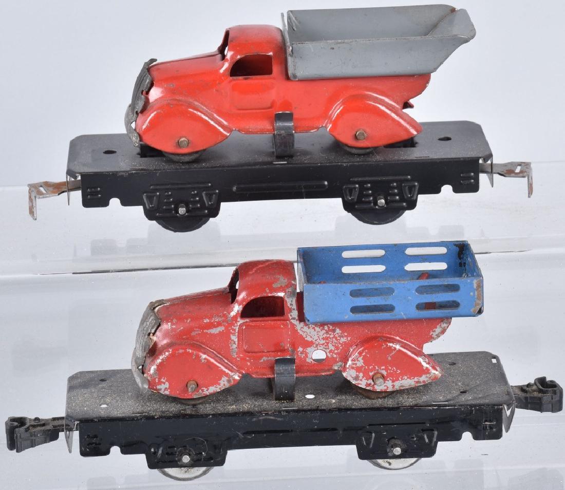 2-1930'S MARX TRAIN LOAD TRUCKS (1 of 3)