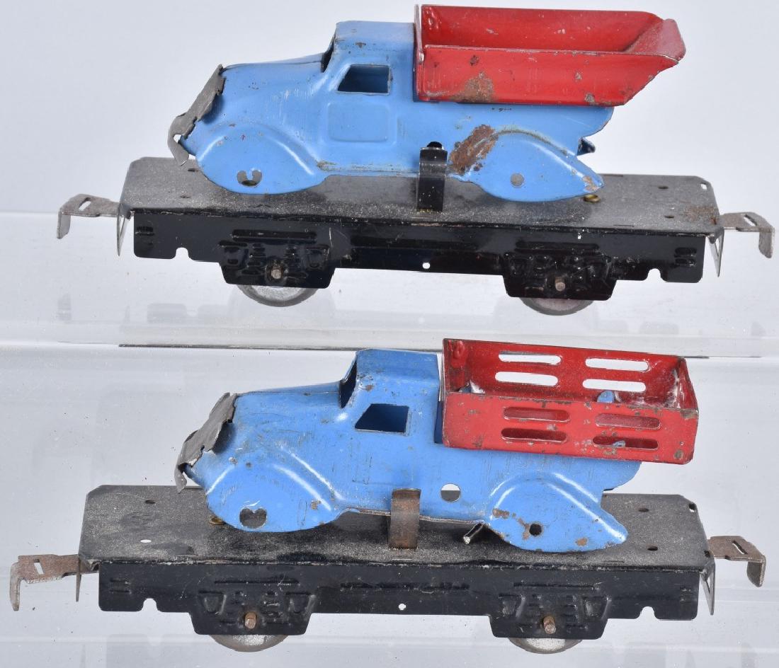 2-1930'S MARX TRAIN LOAD TRUCKS (1 of 3)