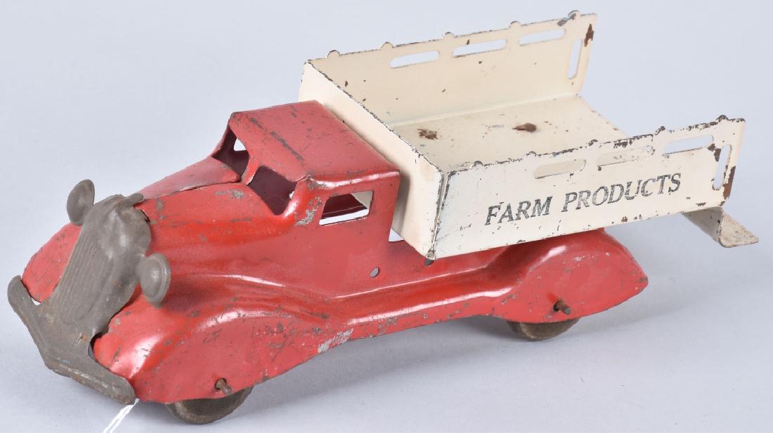 1930's MARX FARM PRODUCTS TRUCK (1 of 4)