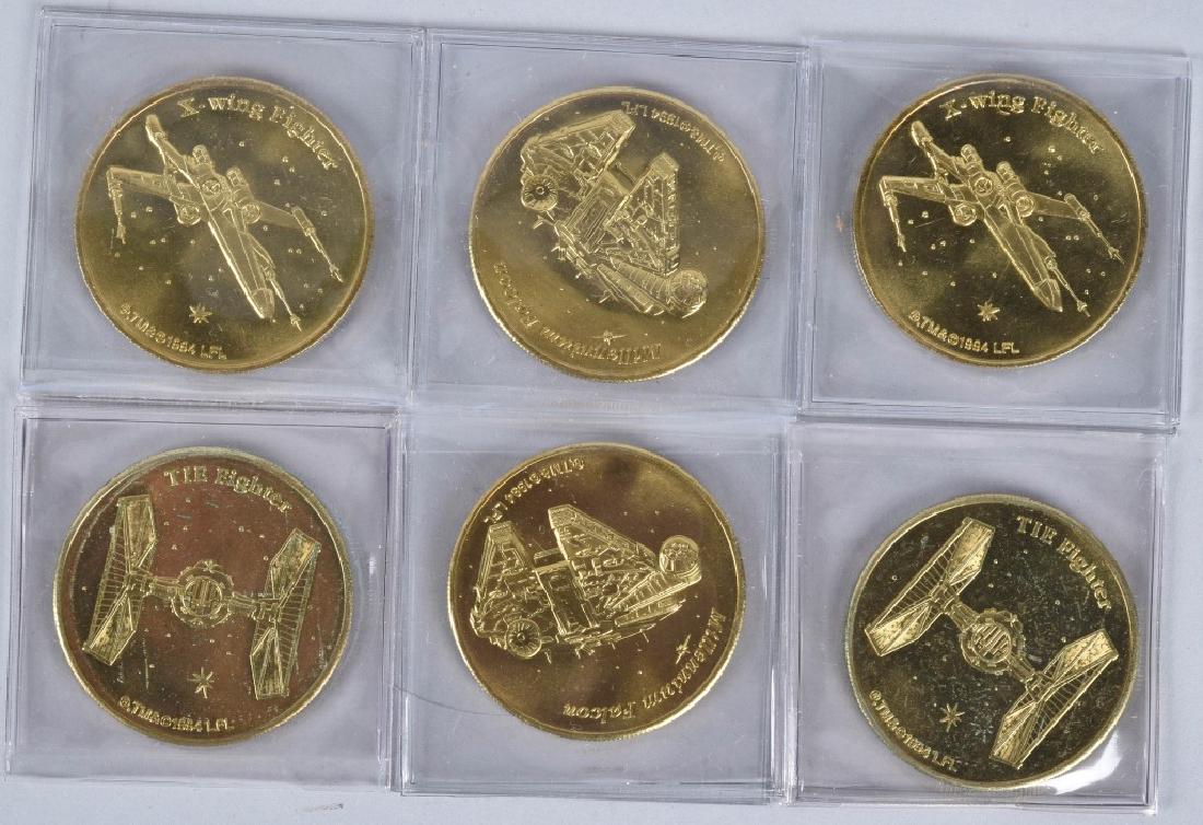 6- 1994 LIMITED EDITION STAR WARS COINS (1 of 2)