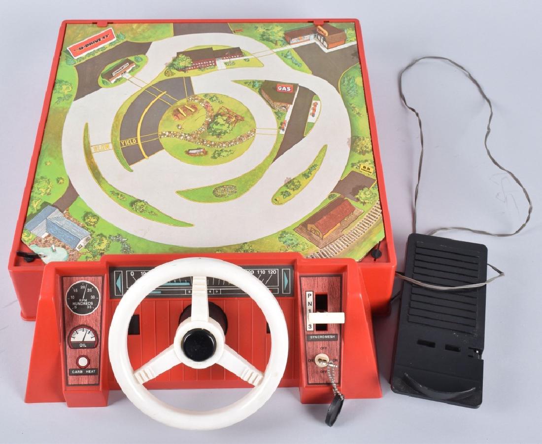 U-DRIVE-IT battery Op DRIVING GAME (1 of 6)