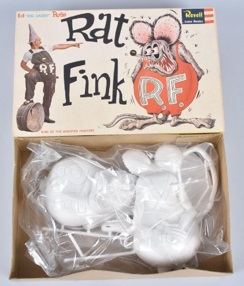 1964 Revell Brother Rat Fink On A Bike, Model Kit 1964 Revell Brother Rat Fink On A Bike, Model Kit