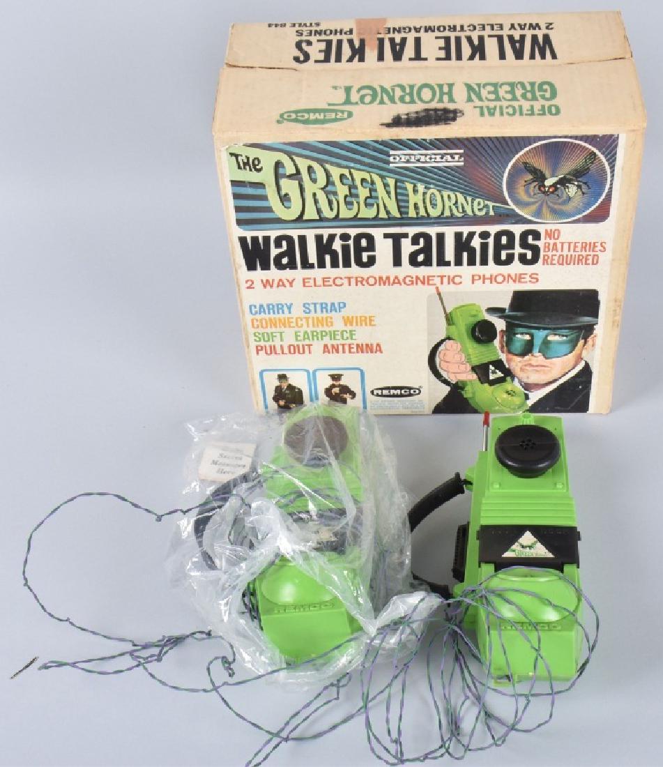 REMCO GREEN HORNET WALKIE TALKIES w/ BOX (1 of 7)
