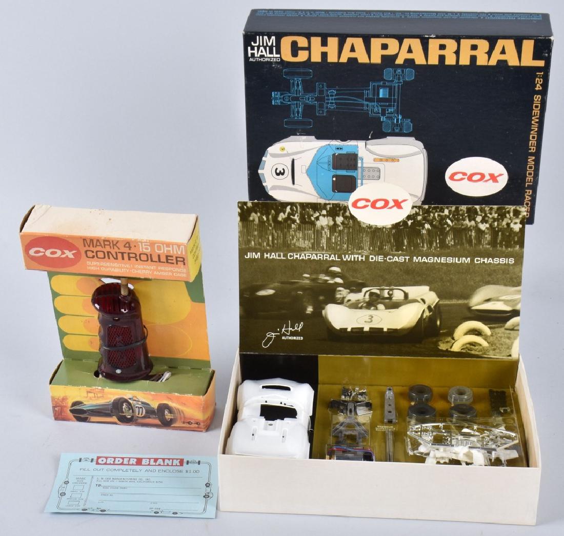 COX JIM HALL CHAPARRAL 1:24 SLOT CAR w/ BOX (1 of 8)